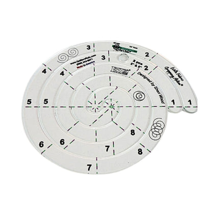 Quilter's Rule ⅛" Nautilus Spiral Tool