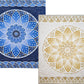 Moonlight Serenade Masterclass quilt in blue and cream colourways by Amanda Murphy and OESD