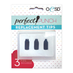 OESD Perfect Punch Replacement OESD Tips set of 3 in 2mm 3mm and 4mm sizes
