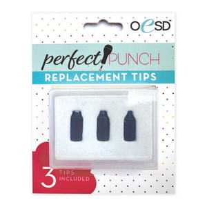 OESD Perfect Punch Replacement OESD Tips set of 3 in 2mm 3mm and 4mm sizes
