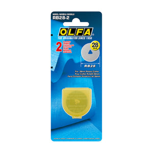 Genuine Olfa 28mm Replacement Blade Pack of 2 - In Olfa Packaging