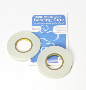 By Annie Double Sided Basting Tape 3mm 2 rolls of 10m