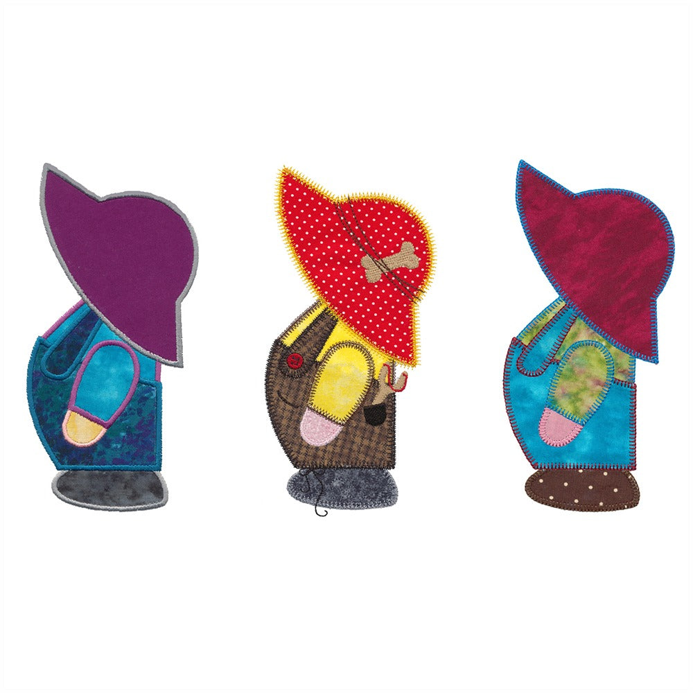 Overall Sam set -Digital Download - craft pattern by V-Stitch Designs - packaging
