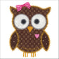 V-Stitch Designs Owls set 1 -Digital Download