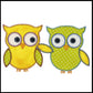 V-Stitch Designs Owls set 2 -Digital Download