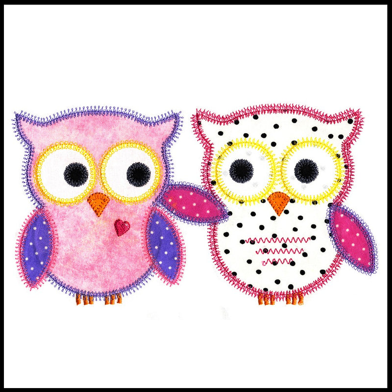 V-Stitch Designs Owls set 2 -Digital Download