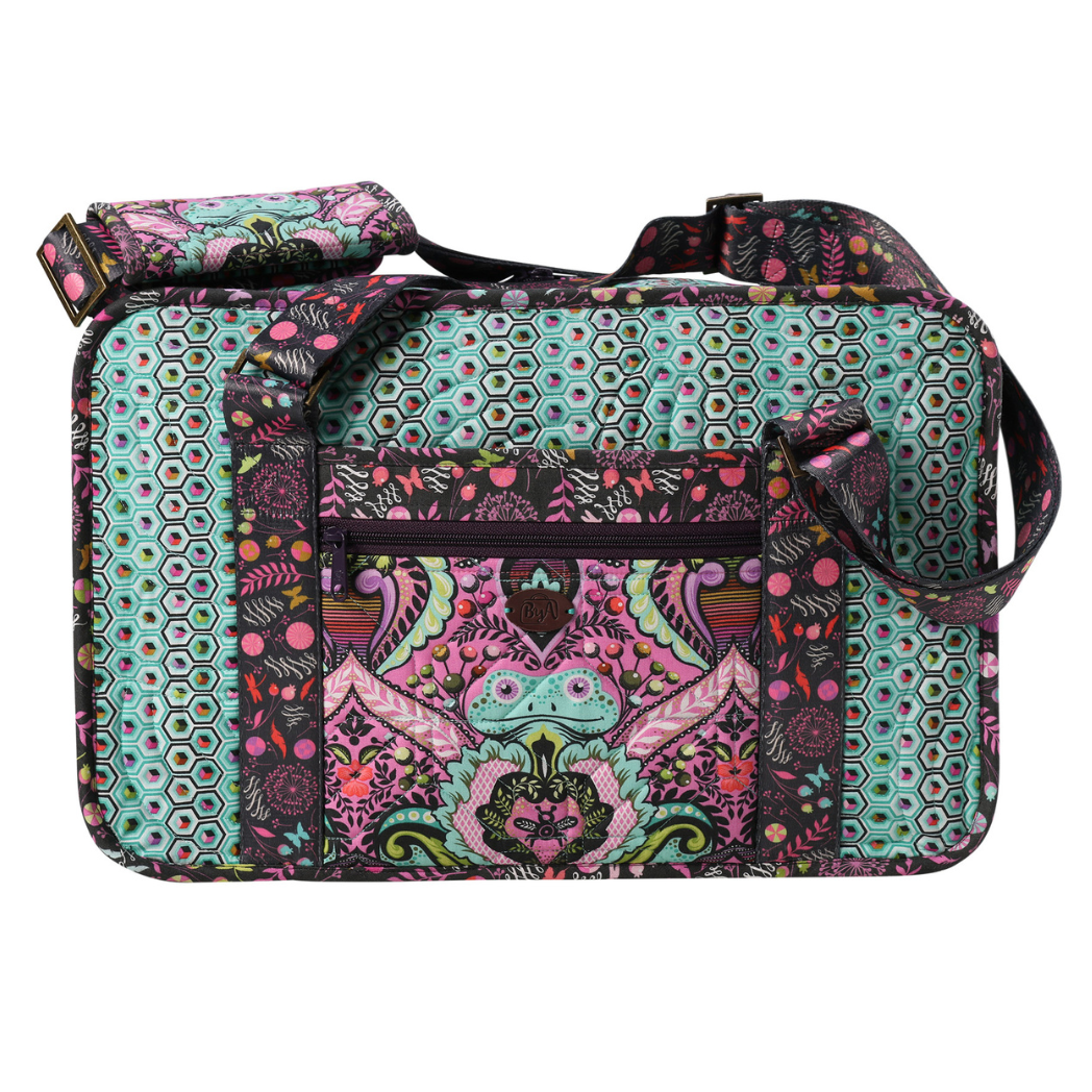 ByAnnie Stitchers Suitcase - sewing and crafts storage bag - in use