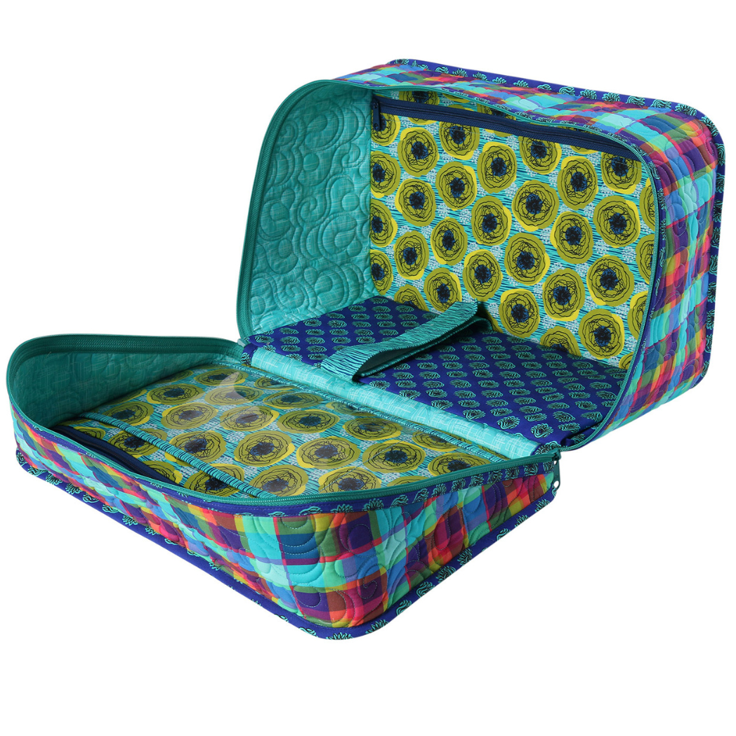 ByAnnie Stitchers Suitcase - sewing and crafts storage bag - in use