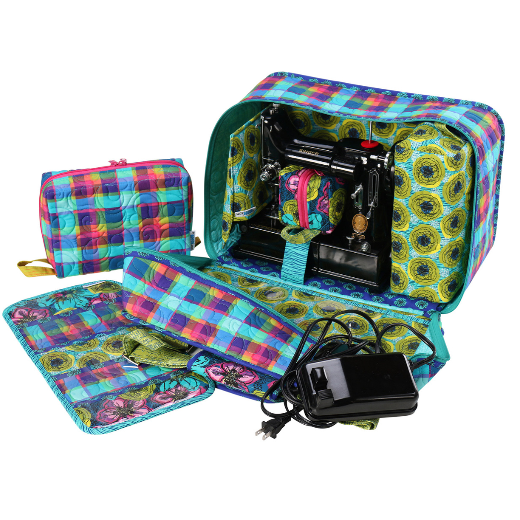 ByAnnie Stitchers Suitcase - sewing and crafts storage bag - alternate angle