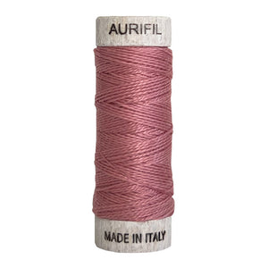 Aurifil Thread 8wt 35m Victorian Rose 2445