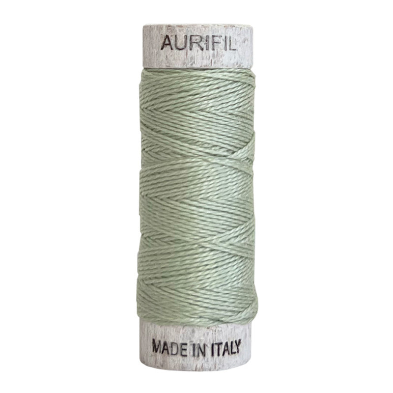 Aurifil Thread 8/2 35m Light Grey Green 2843