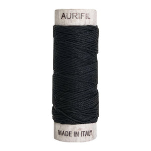 Aurifil Thread 8wt 35m Very Dark Grey 4241