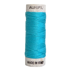 Aurifil Thread 8wt 35m Bright Turquoise 5005