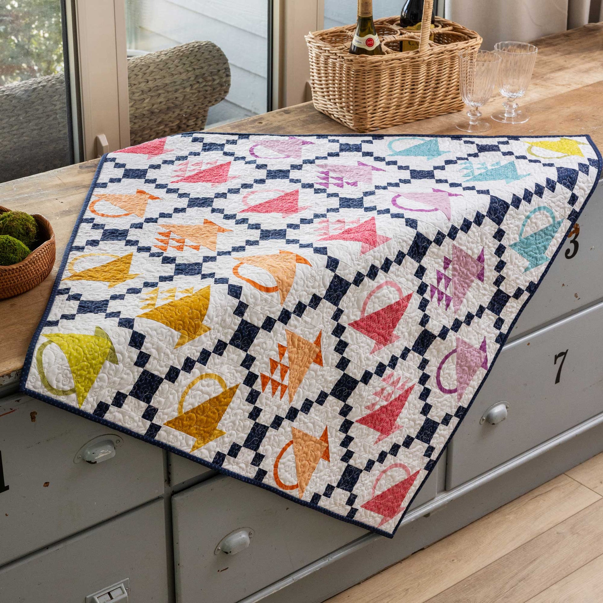 AccuQuilt GO! Basket 6" Finished Die (Die to Try, March 2026) die - quilting shapes cut with precision and speed