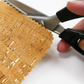 DIME Scallop Scissors stainless steel scallop blade close-up