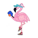 Pickleball Flamingo - Digital Download - craft pattern by V-Stitch Designs