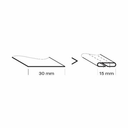 Bernina Coverstitch Belt Loop Folder C30 - genuine Bernina sewing machine accessory - packaging view