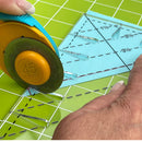 Quilt In A Day Triangle Square Up Plus Ruler 9½"