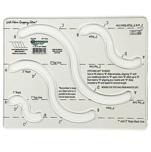 Quilter's Rule 1/8" Captured Foot Rope 1" to 4" Pack of 1
