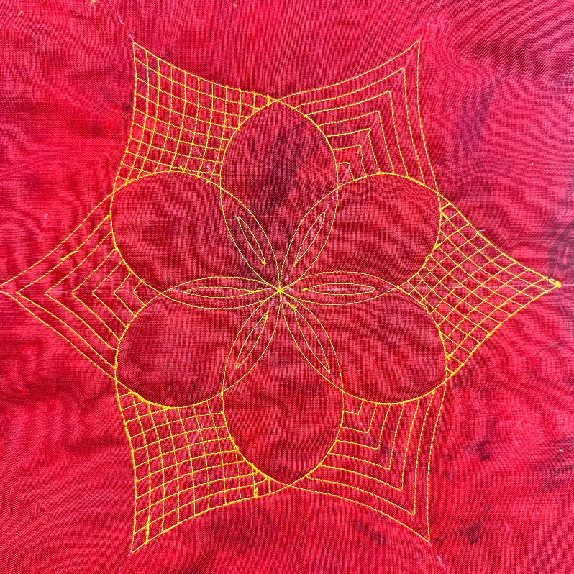 Quilter's Rule ⅛" Nested Flame Petal Set of 4
