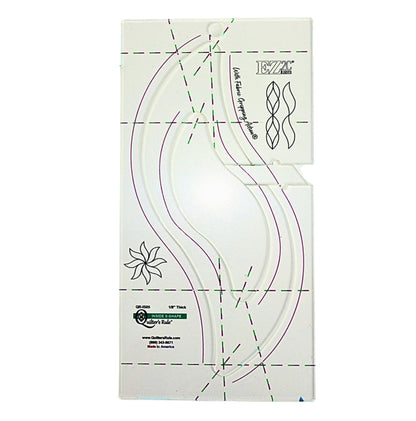 Quilter's Rule 1/8" Inside S Shape