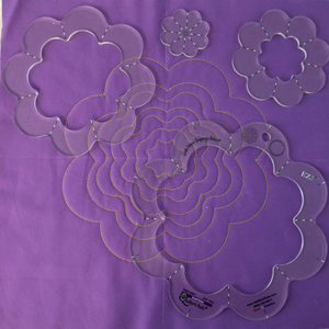 Quilter's Rule ¼" Flower Set