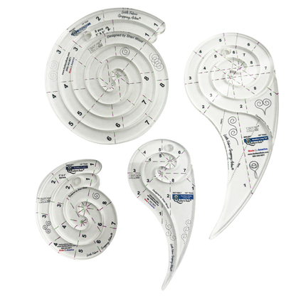 Quilter's Rule ¼" Nautilus Set