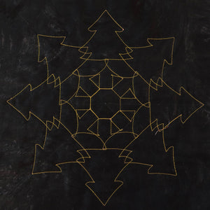 Quilter's Rule ⅛" Tree Template - quilting ruler and template - alternate angle