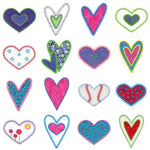 Queen of Hearts set -Digital Download - craft pattern by V-Stitch Designs