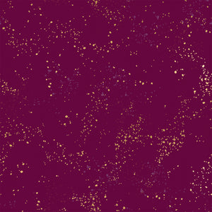 Moda Speckled Metallic Purple Velvet 73M