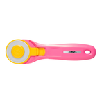 Olfa RTY-2C 45mm Rotary Cutter - Pink Handle with Built-In Blade Guard