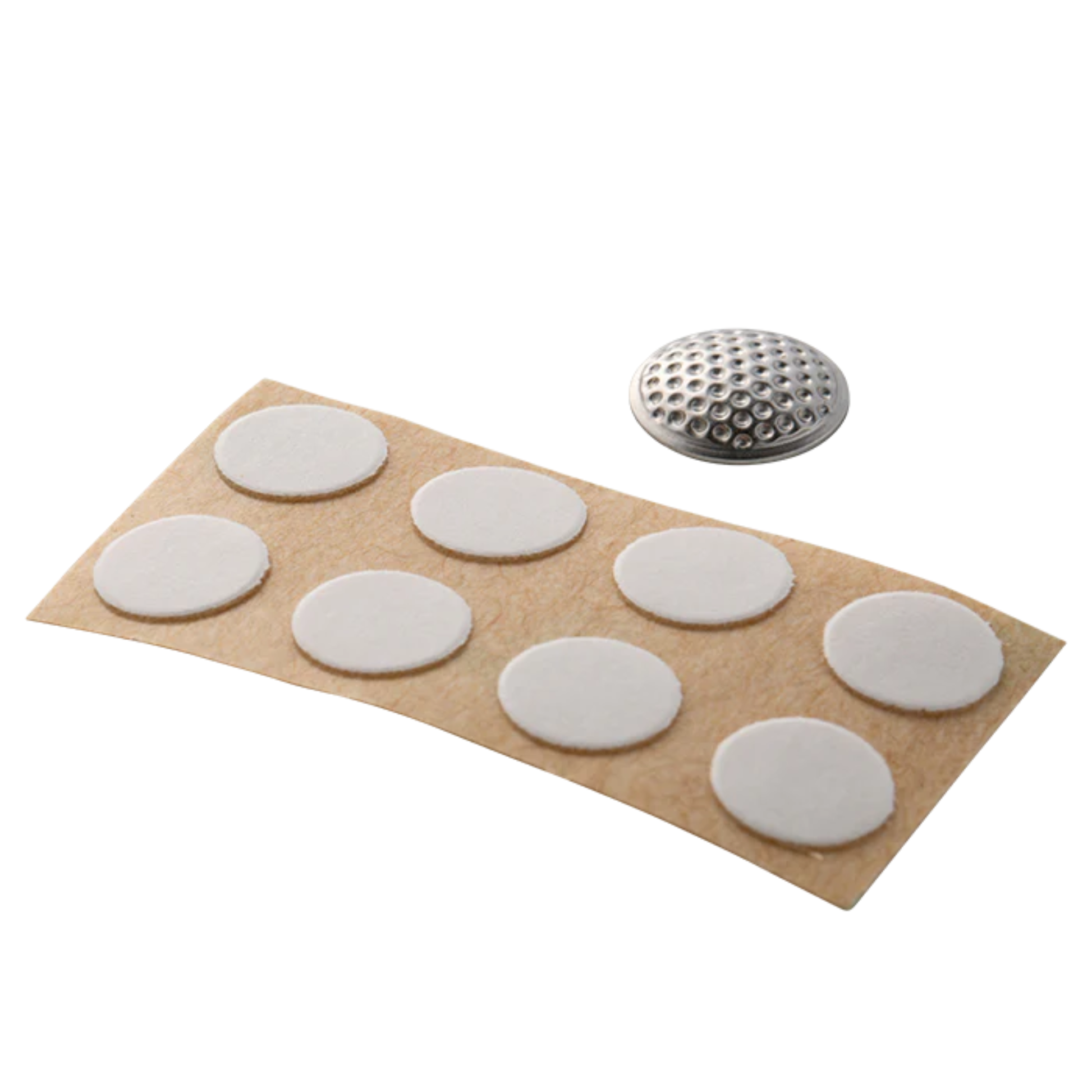 Colonial Needle Co ultra Thimble with sest of adhesive pads
