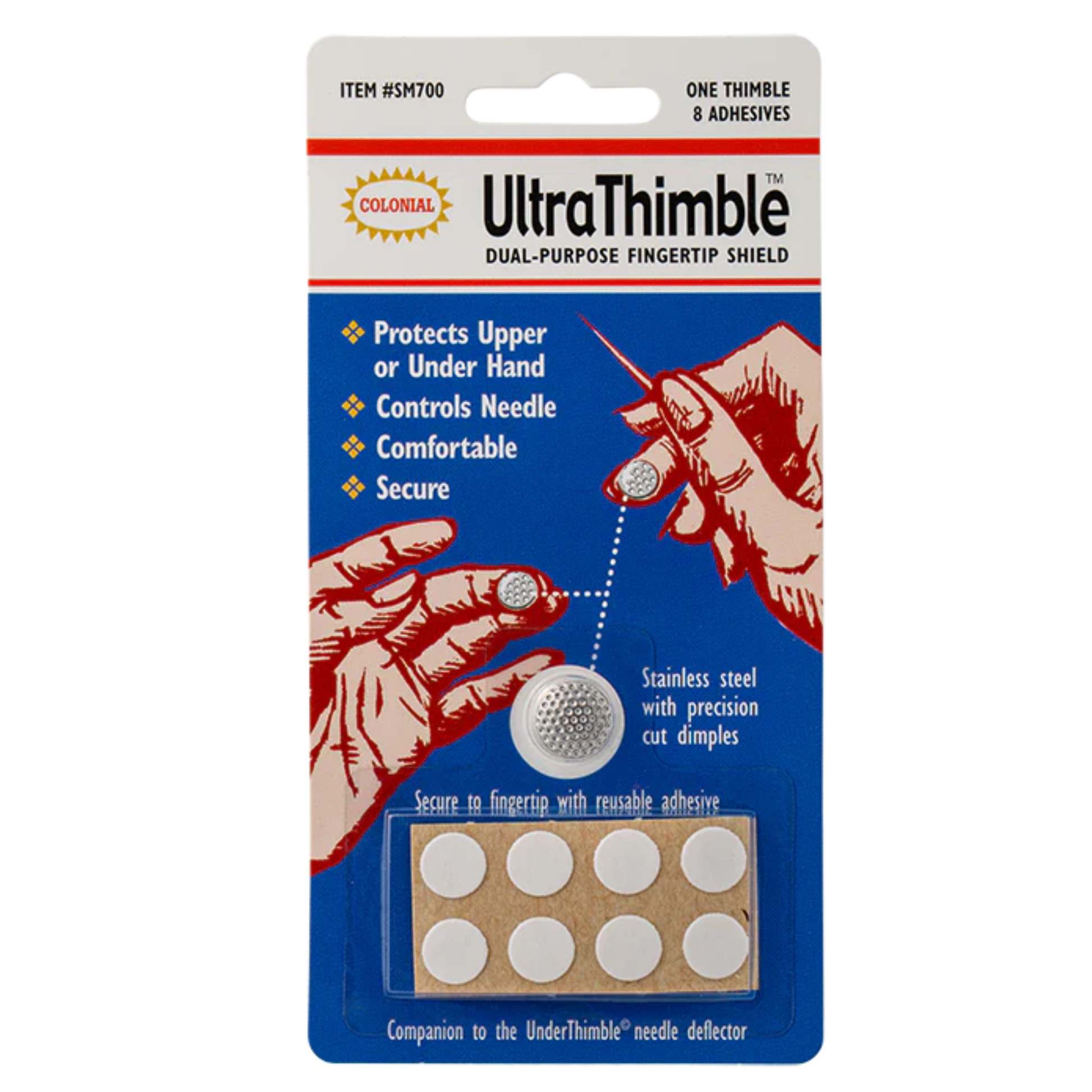 Colonial Needle Co Colonial Ultra Thimble - machine sewing needles