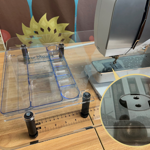 Sew Steady Clear Rulerwork Glider Sheet 12" x 20" 30cm x 51cm