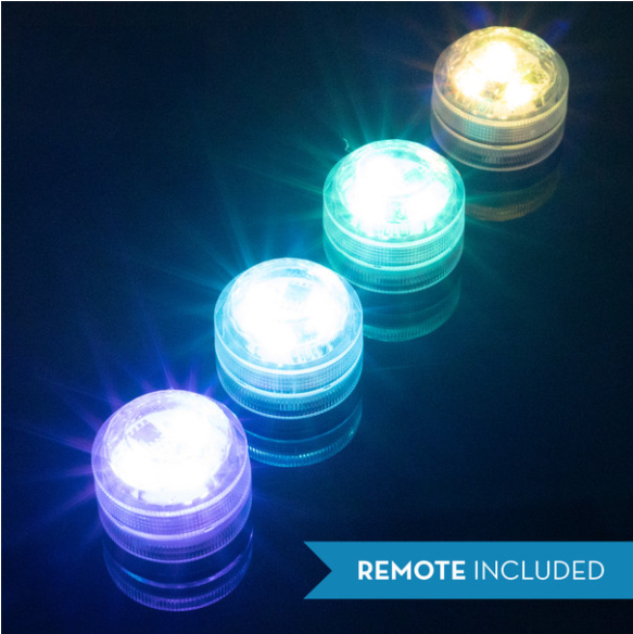 OESD Remote-Controlled Tealights pack of 4