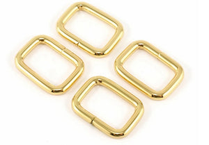 Emmaline Rectangular Rings ¾" Pack of 4