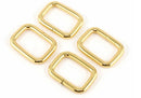 Emmaline Rectangular Rings ¾" Pack of 4