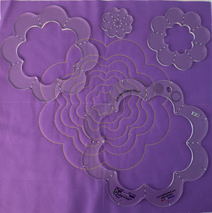 Quilter's Rule ⅛" Daisy 2" to 8" Set of 4