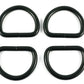 Emmaline D Rings 1" Pack of 4