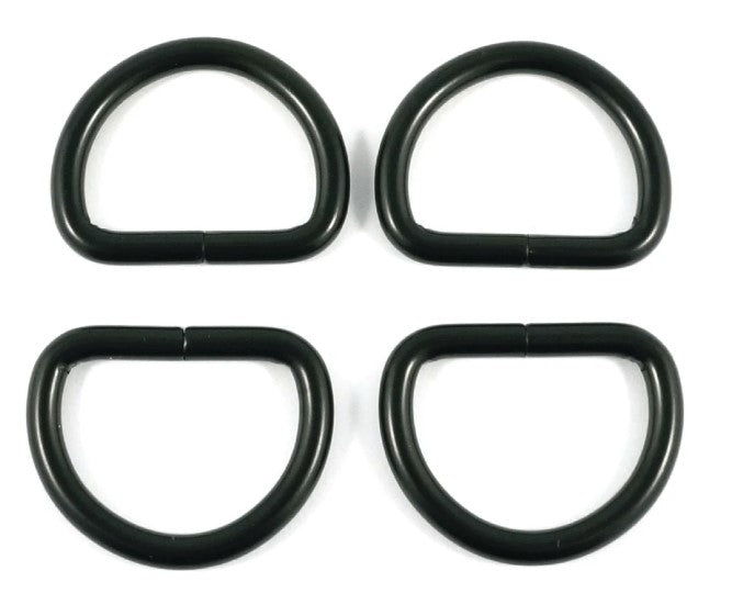 Emmaline D Rings 1" Pack of 4