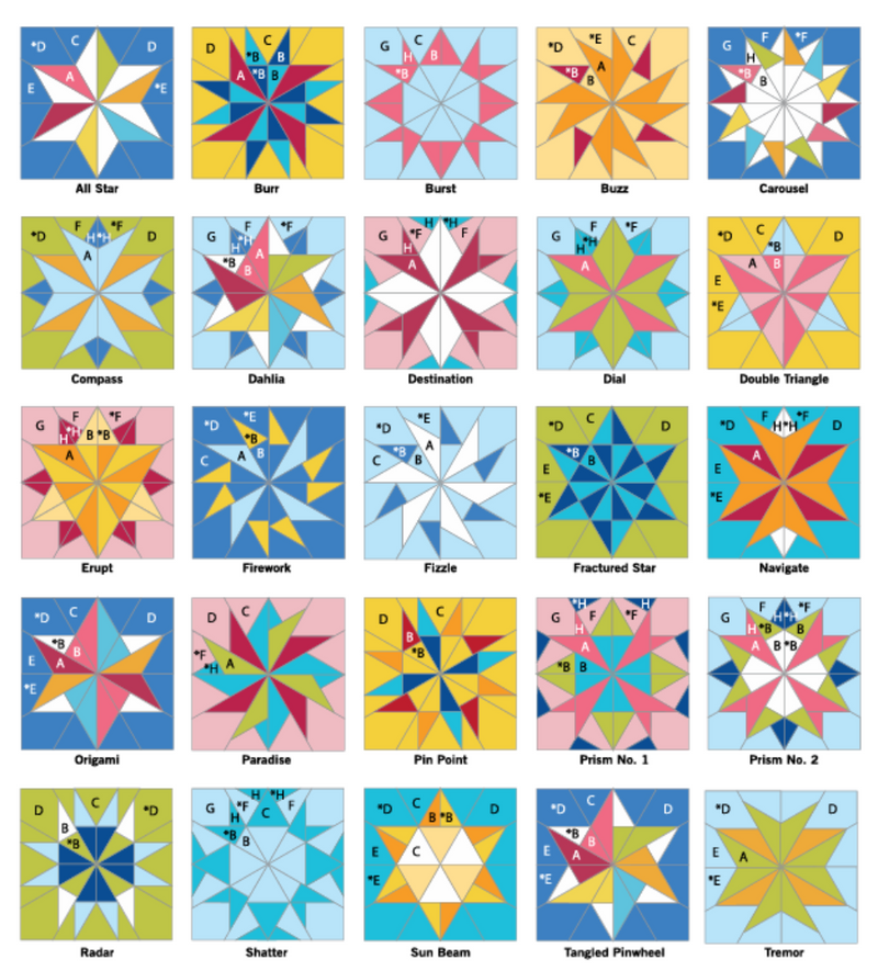 Accuquilt GO! Pinwheel Shape Set-12" Finished by Sew Steady