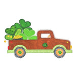 Shamrock Truck - Digital Download - craft pattern by V-Stitch Designs