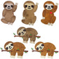 V-Stitch Designs Sloth set -Digital Download