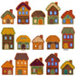 V-Stitch Designs Small Houses set -Digital Download