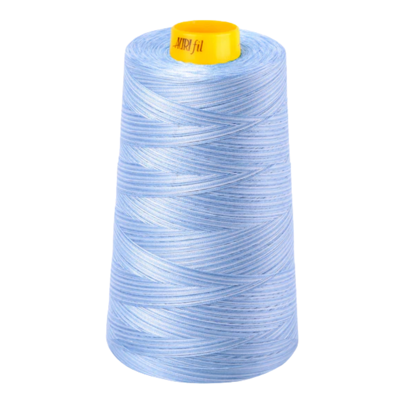 Aurifil Thread Forty3 3000m Variegated Stone Washed Denim 3770