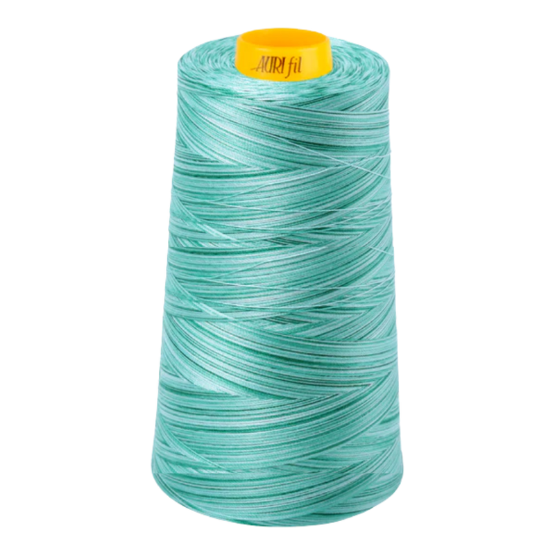 Aurifil Thread Forty3 3000m Variegated Creme de Menthe 4662