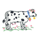 Spring Cow - Digital Download - craft pattern by V-Stitch Designs