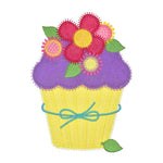 Spring Cupcake - Digital Download - craft pattern by V-Stitch Designs