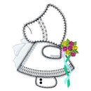 V-Stitch Designs Sunbonnet Sue Bride - Digital Download