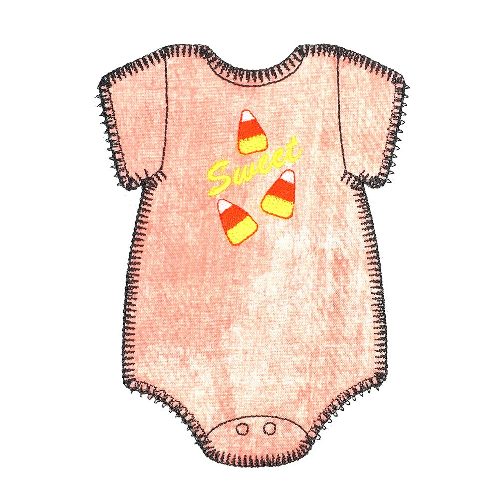 Sweet Onesie - Digital Download - craft pattern by V-Stitch Designs
